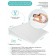 Cleader pillow Amarobaby Relax and Sleep, size 80x70x20, white color