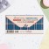 Money envelope "On Birthday!" Blue background, 8.3x16.7 cm