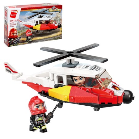 Block designer for boys Fire Firefighters, 91 details