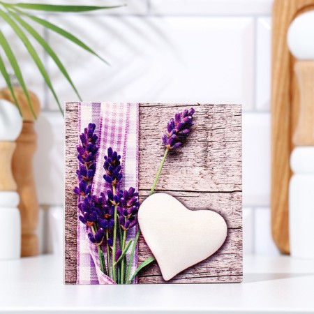A set of 2 cutting boards.+ Stand "No. 2" 15x25 cm, 18x30 cm, 12x12 cm-5