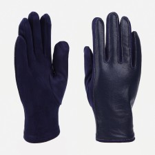 Gloves are male, dimensionless, without insulation, blue color