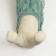 Knitted sweater, velor, size XL (DS 40, Osh 33, og 50 cm), turquoise