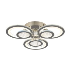 LED LED Economic Service 51267/3CR, 3XLED, 9x47x47 cm, chromium color