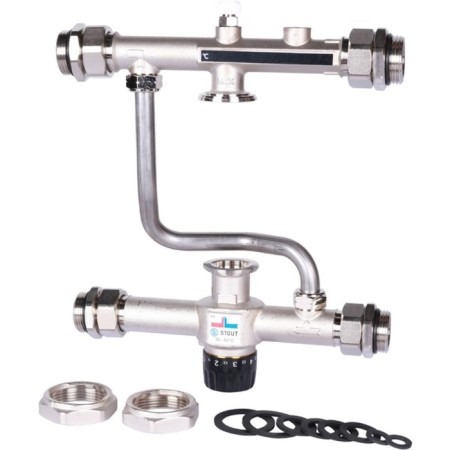 The Stout SDG-0120-007000, thermostatic valve 30-60 ° C, without a pump,