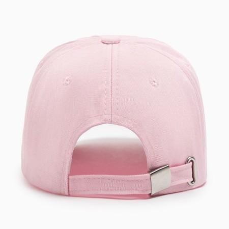 Feminine cap monophonic minku color light pink, river 58-3