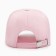 Feminine cap monophonic minku color light pink, river 58