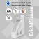 Vertical Papers 75 mm, Erichkrause Office, White