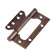 Tundra butter-bearing, 100x70x2.0 mm, universal, without insert, color copper, 2 pcs.