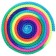 Crap for rhythmic gymnastics Grace Dance, 3 m, color Rainbow