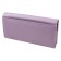 Wallet on the button, depth of maps (8)/coins/bill, lilac color 18x9x2.5cm