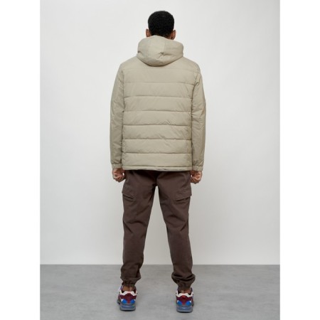 Male spring jacket, size 52, beige color-3