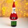 Clothing for a bottle "Santa Claus costume"