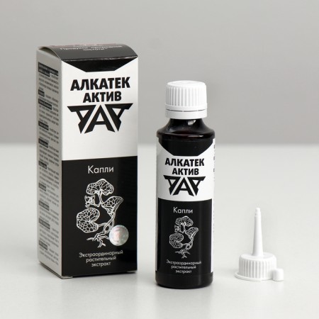 Natural drops "Alkathektat" on alcohol dependence, 50 ml