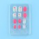 Children's false nails "Hearts", 12 pcs