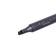 Artistic marker, ZHK "Snot" Twin Brush, bilateral: brush/mowed, alcohol base, black 211-S