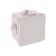 Distribution box Luazon Lighting, 65x65x45 mm, IP54, for open installation, gray