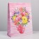Gift package laminated, packaging, “With Love”, l 28 x 38 x 9 cm
