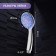 Shower Lake Zein Z403, plastic, 4 modes, color chromium
