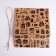Gift folding box, packaging, "male", 20 x 18 x 5 cm