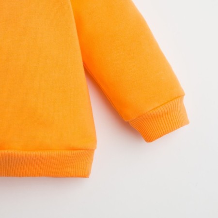 Set: jumper and pants crumb I "ny", height 68-74 cm, orange color/black-5