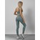 Sports suit female, size 42, turquoise color