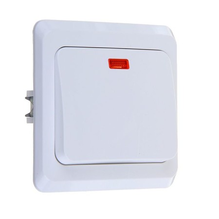 Schetode switch Sche BC10-005b, 1 key, with backlight, white