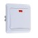 Schetode switch Sche BC10-005b, 1 key, with backlight, white
