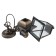 Lamp Garden era E27, IP44, 60W, 150x170x700 mm, bronze
