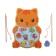 Fishing "kitten", 8 elements + 2 fishing rods