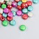 Beads for creativity Plastic "Smiley" Harography set 20 grams 0.4x0.7x0.7 cm