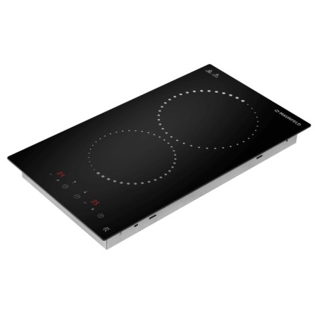 Hon surface Maunfeld CVCE292PBK, electric, 2 burners, sensor, black-2