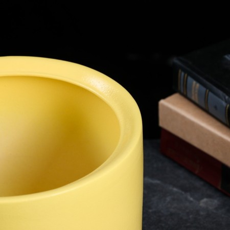 Flower pot "Orpheus No. 3" 3 l, yellow-1