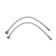 Accoona A4850 kitchen mixer, single -leaf, flexible surge, chrome