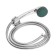 Mixer for the Bath "Soyuzkran" 566-169, single-leaf, shower set, pour 300mm, zinc, chrome