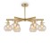 Caustra Freya Fr5183PL-06G Circle, 650x650x395 mm, E14, 6x60W, color gold