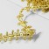 Decorative braid, 18 mm, 10 ± 1 m, gold color