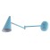 Bra "centrick" E27 blue 61x12x10 cm