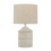 ASNI Table lamp E14 40W white-gray 19x19x32 cm Risalux 9780913