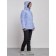 Ski costume female winter, size 44, purple color