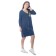 Women's dress, size 50, blue color