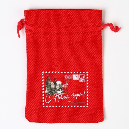 A bag of thermonacle "Letter", 10 x 14 cm +/- 1.5 cm, New Year-2