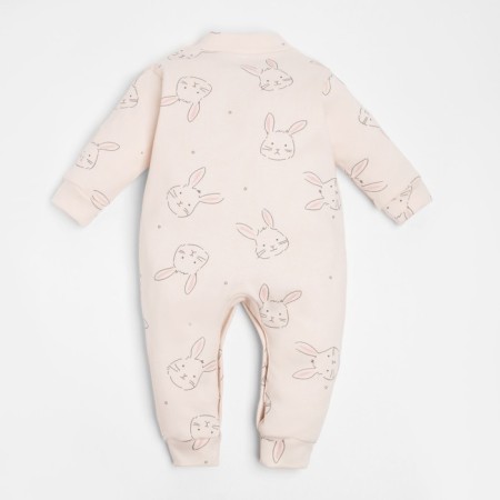 Combineson crumb I am a "bunny", height 62-68 cm, beige color-4
