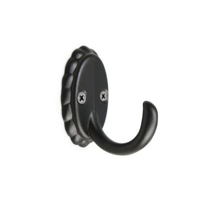 Hook furniture tundra TKO018, one -rod, black