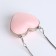 Female bag on a magnet, pink color