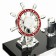 Table 7V1 set with a business card holder and clock, black tree 511394