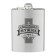 Alcohol flask "Real Man", stainless steel, gift, 240 ml, 8 oz