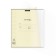 Notebook of 12 sheets in the Erichkrause line "Coverprio Pastel classic", plastic cover, offset block 100% whiteness, yellow