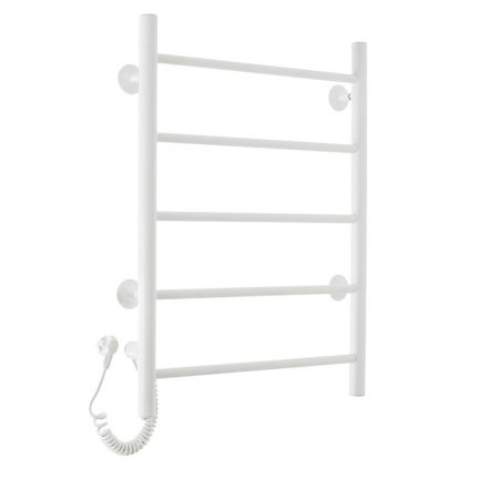 Electric towel Domoterm 109-5, 500x710 mm, left, white matte