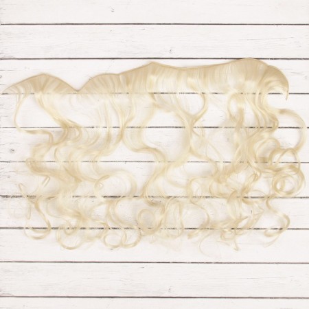 Hair - Tress for the Kudri dolls Hair length: 40 cm, width: 50 cm, No. 88-2