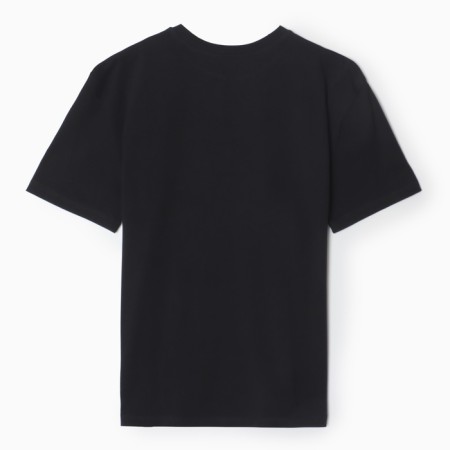 Female T-shirt, black color, ONE SIZE (42-46)-3
